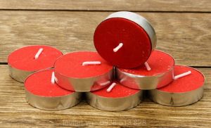 Nến tealight 100v màu đỏ
