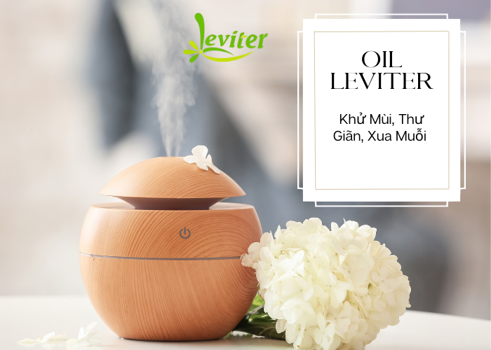 Leviter Tinh Dầu Chanh – Thư Giãn, Khử Mùi & Năng Lượng Tự Nhiên